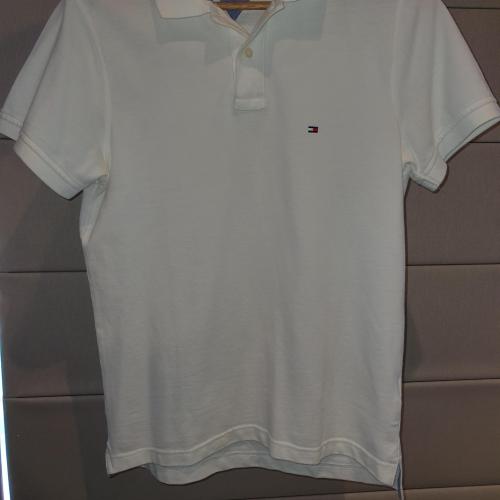 Men's Tommy Hilfiger Polo Top white slim fit
