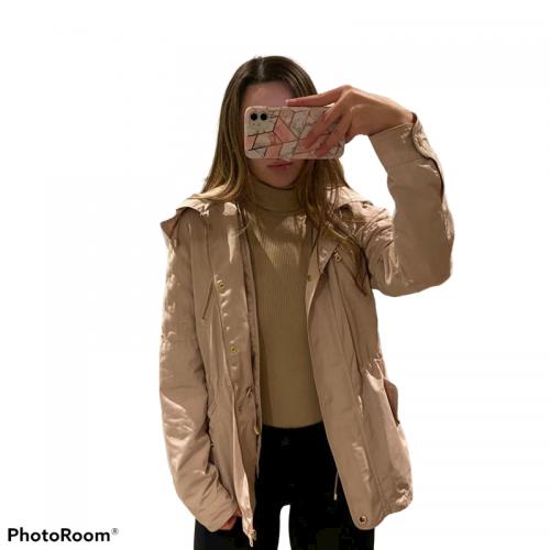 Women's Zara Beige Coat